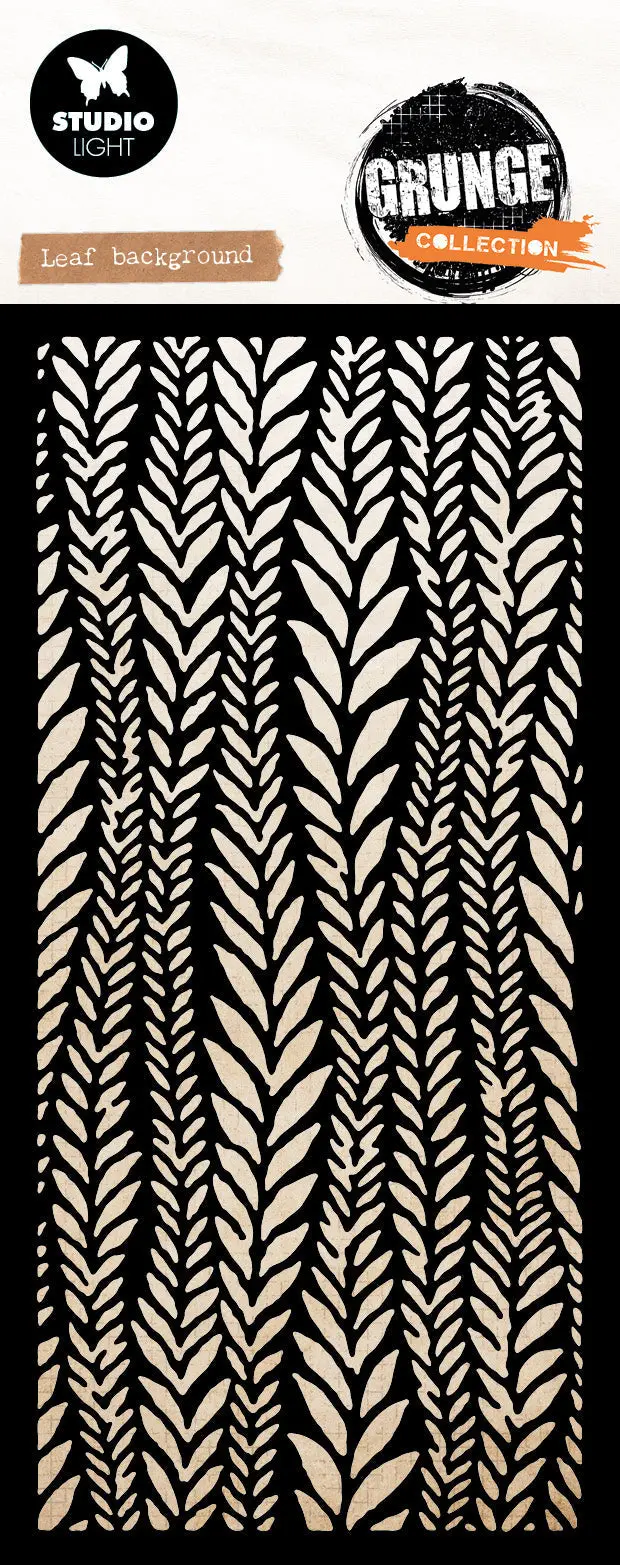 Sl Mask Leaf Background Grunge Collection 100X150x1mm 1 Pieces 1