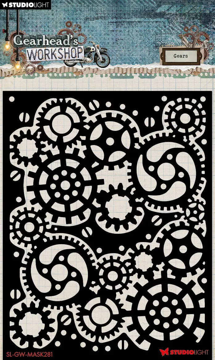 Sl Mask Gears Gearhead's Workshop 1 Pc 1