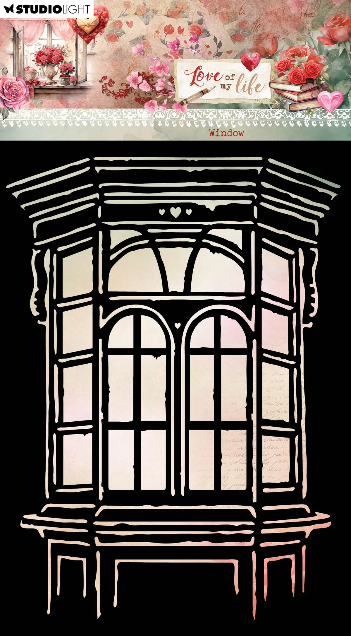 Sl Mask Window Love Of My Life 1 Pc 1