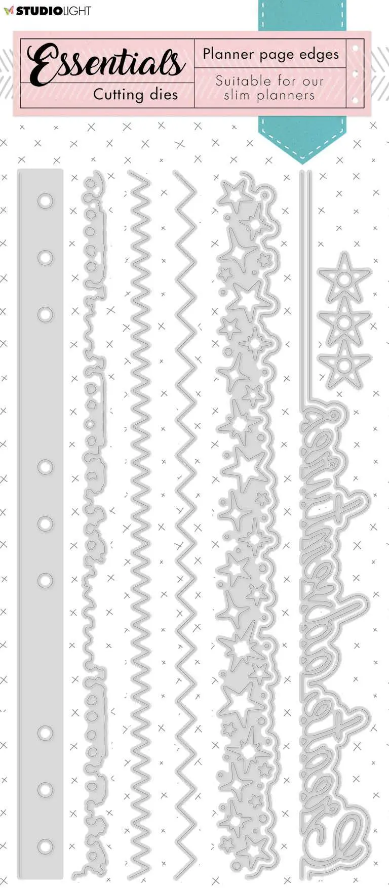 Sl Cutting Die Edges Long Stars Planner Essentials 125X235x1mm 1 Pc Nr.109 1