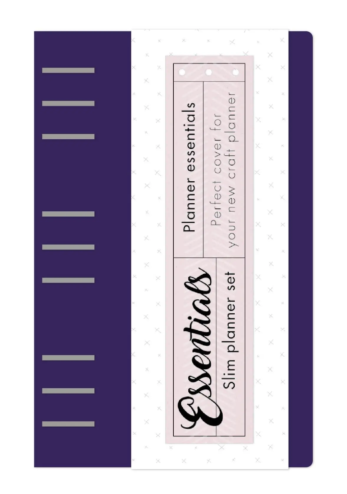 Sl Slim Planner Deep Purple Planner Essentials 160X250x30mm 1 Pc Nr.05 1