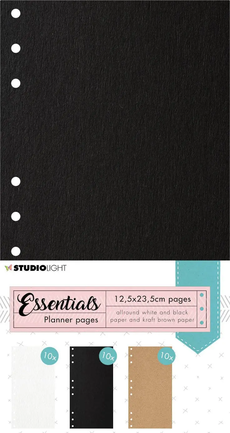 Sl Planner Paper 3 Colors Planner Essentials 125X235x1mm 1 Pc Nr.03 1