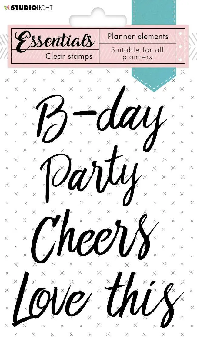 Sl Clear Stamp Text Party Planner Essentials 105X148mm Nr.08 1
