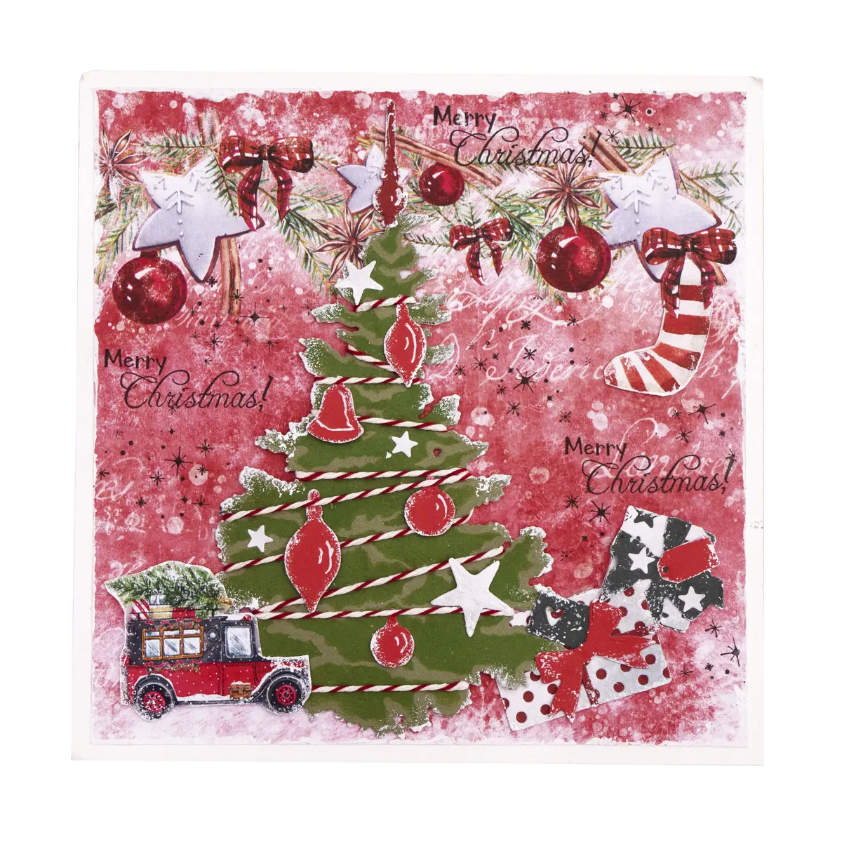 Sl Cutting Die Build A Gift Sending Joy 98X128mm Nr.48 2