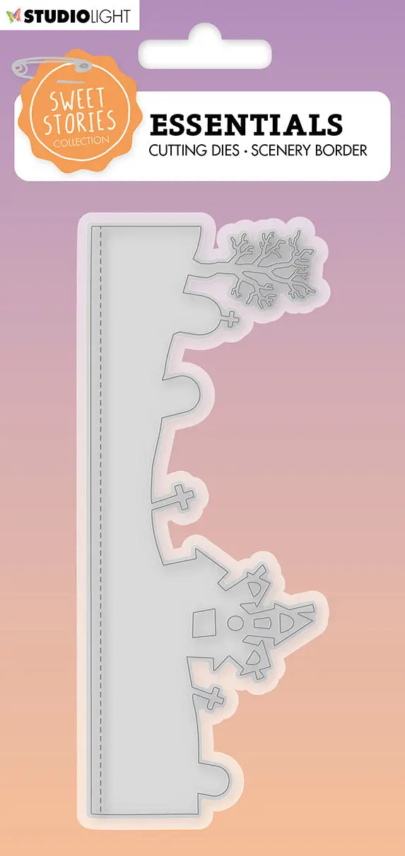 Ss Cutting Die Border Graveyard Sweet Stories Essentials 56X143x1mm 1 Pc Nr.400 1