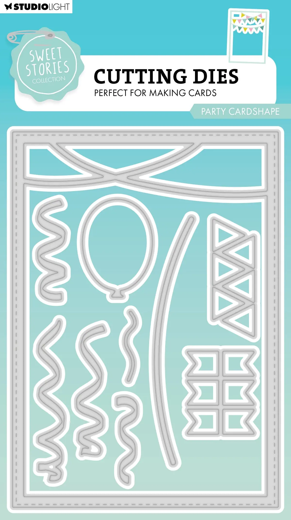 Sl Cutting Die Party Cardshape Sweet Stories 10 Pc 1