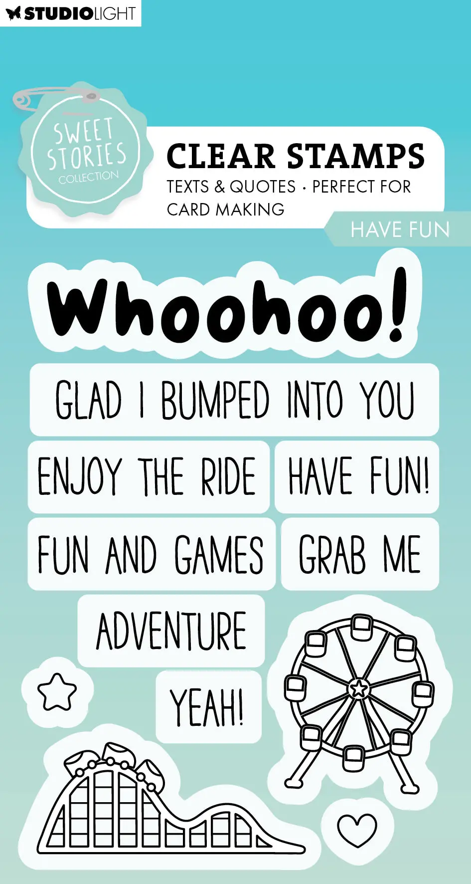 Sl Clear Stamp Have Fun Sweet Stories 12 Pc 1