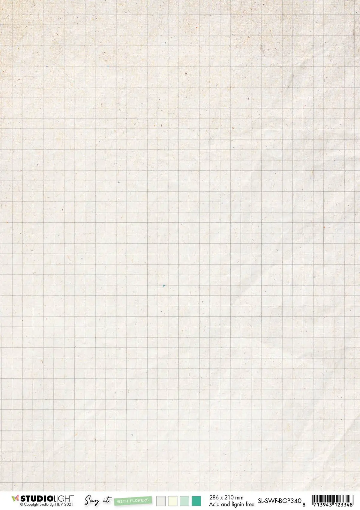 Bg Paper Say It With Flowers 210X297mm Nr.340 1