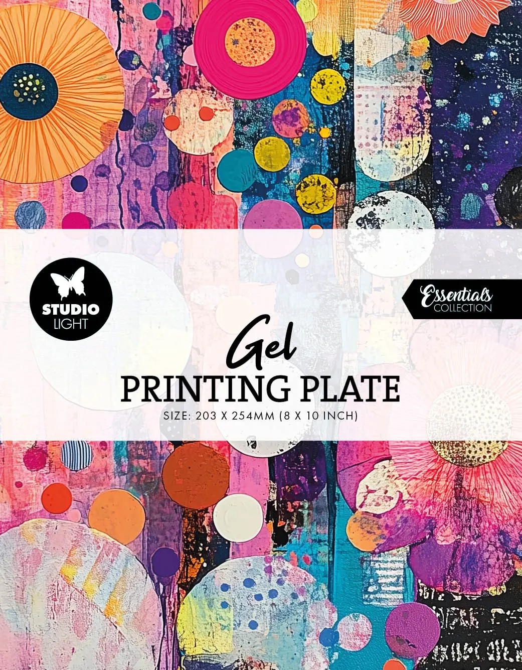 Sl Gel Printing Plate 8X10 Inch Tools 176X226x10mm 1 Piece 1
