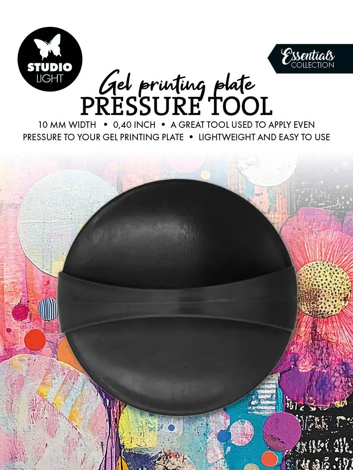 Sl Gel Printing Plate Pressure Tool 10 Cm Diameter Tools 120X160x25mm 1 Piece 1