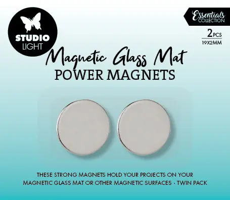 Sl Power Magnets For Magnetic Glass Mat Tools Essentials 2 Pc 1