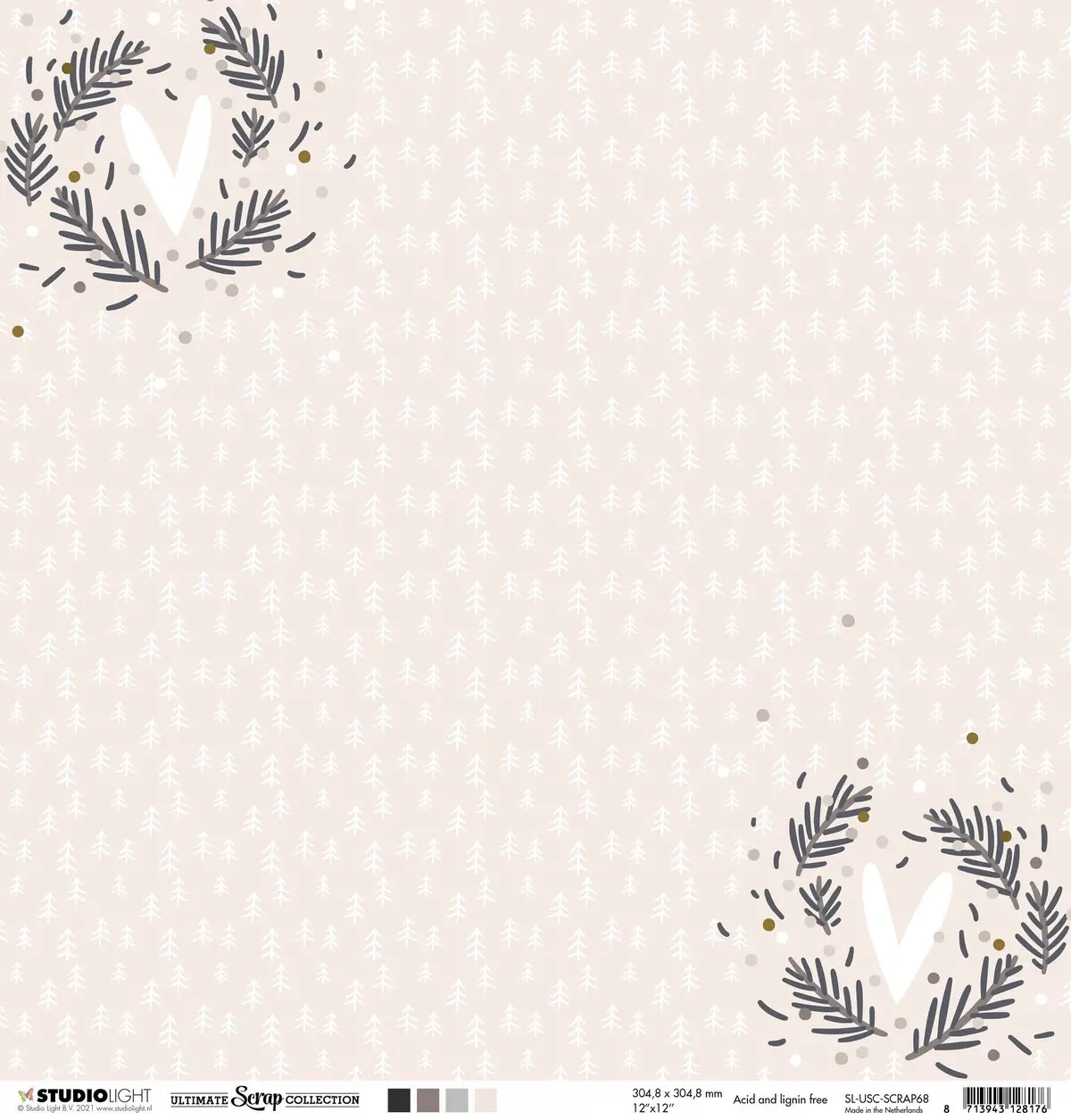 Sl Scrap 200Gr Ultimate Scrap Christmas Collection 305X305 Mm Nr.68 1