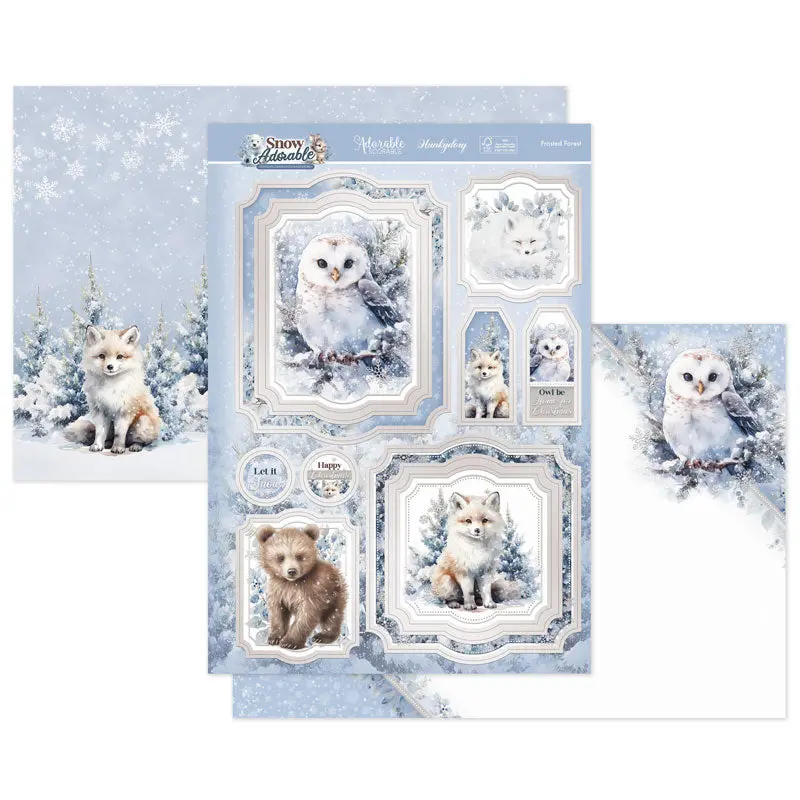 Frosted Forest Luxury Topper Set 1