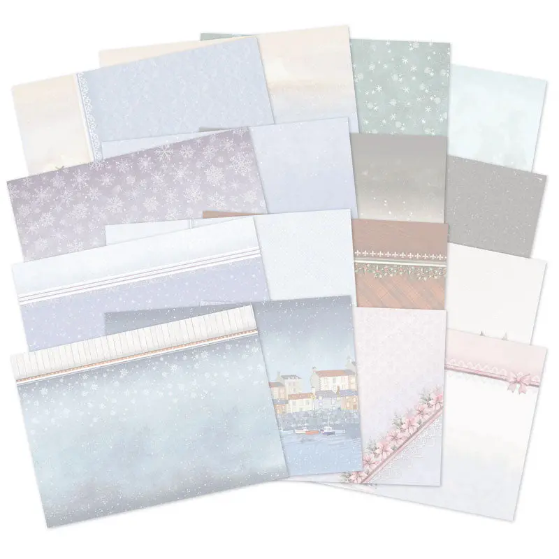 White Christmas Luxury Card Inserts 1