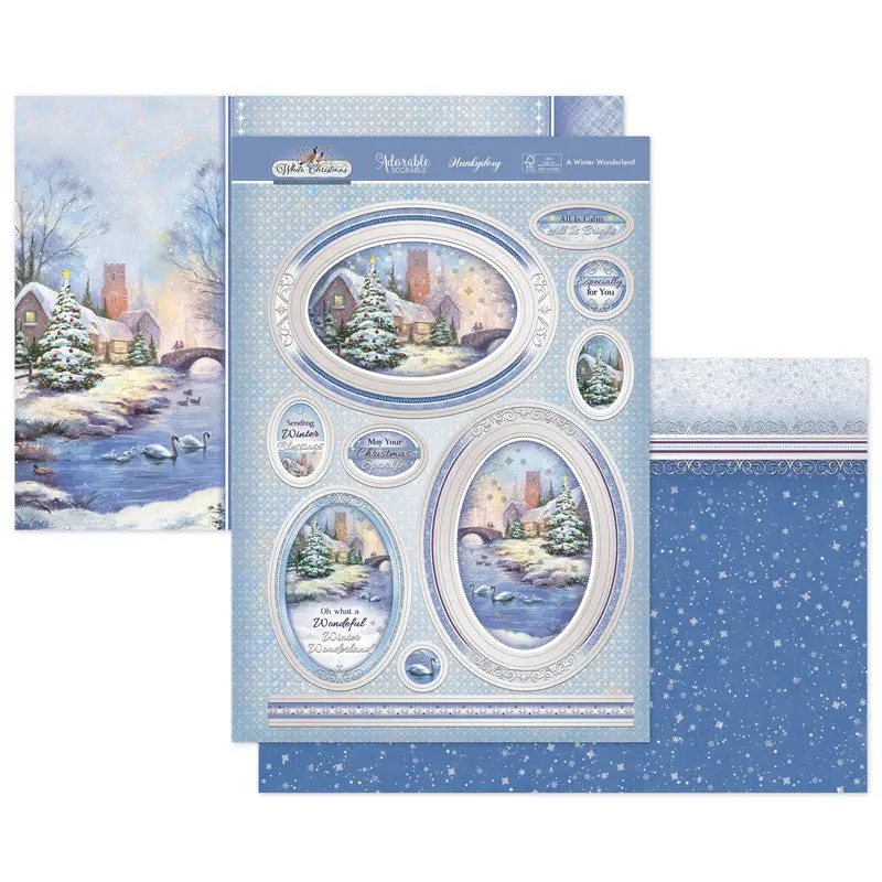 A Winter Wonderland Luxury Topper Set 1