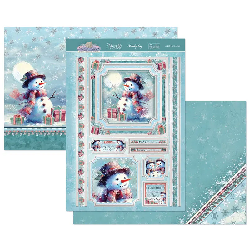 A Jolly Snowman Luxury Topper Set 1