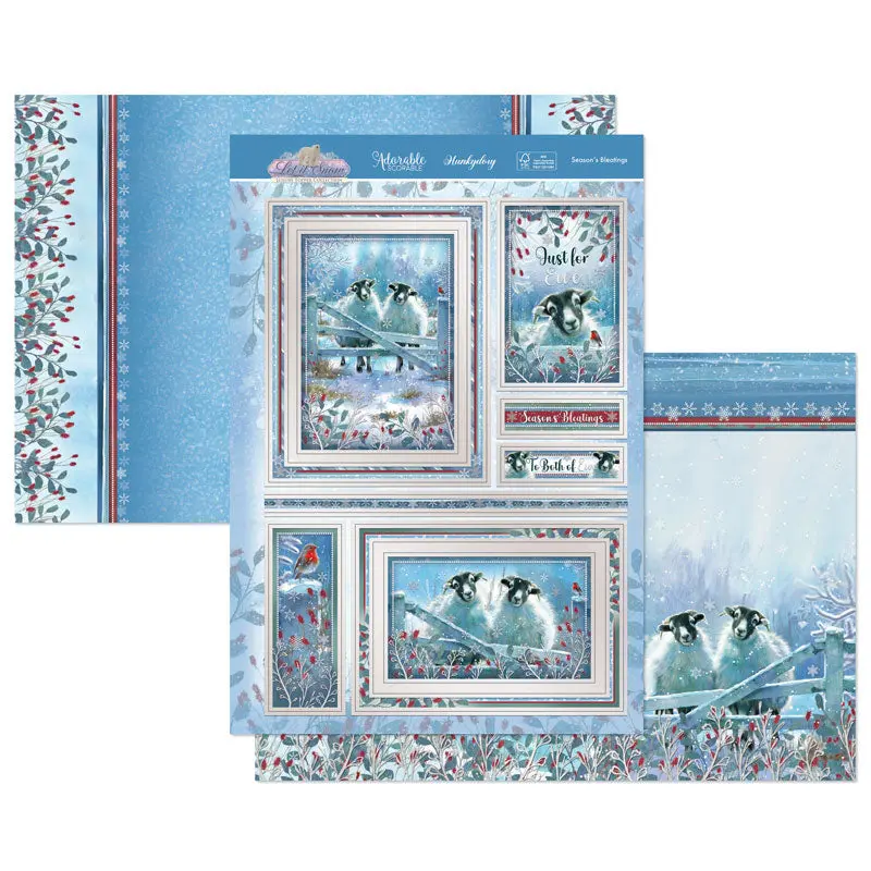 Season's Bleatings Luxury Topper Set 1