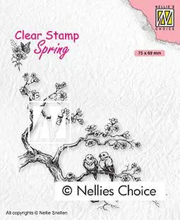 Clear Stamp Spring Spring Lovers 1