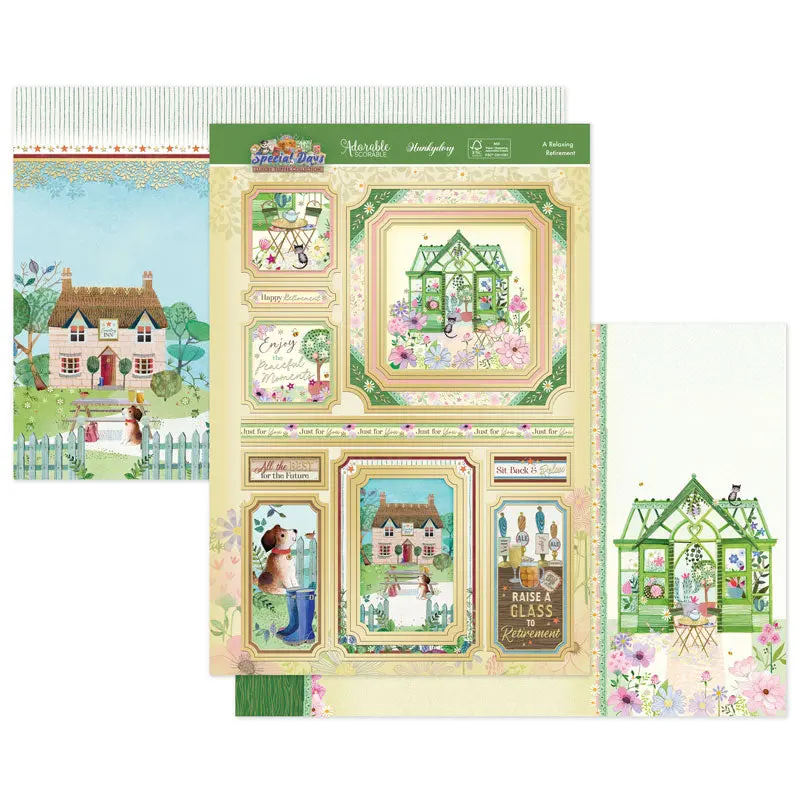 A Relaxing Retirement Luxury Topper Set 1