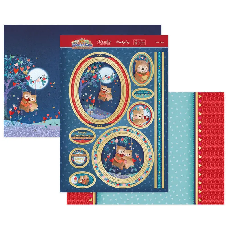 Bear Hugs Luxury Topper Set 1
