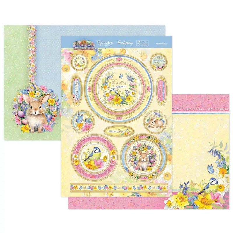 Easter Wishes Luxury Topper Set 1