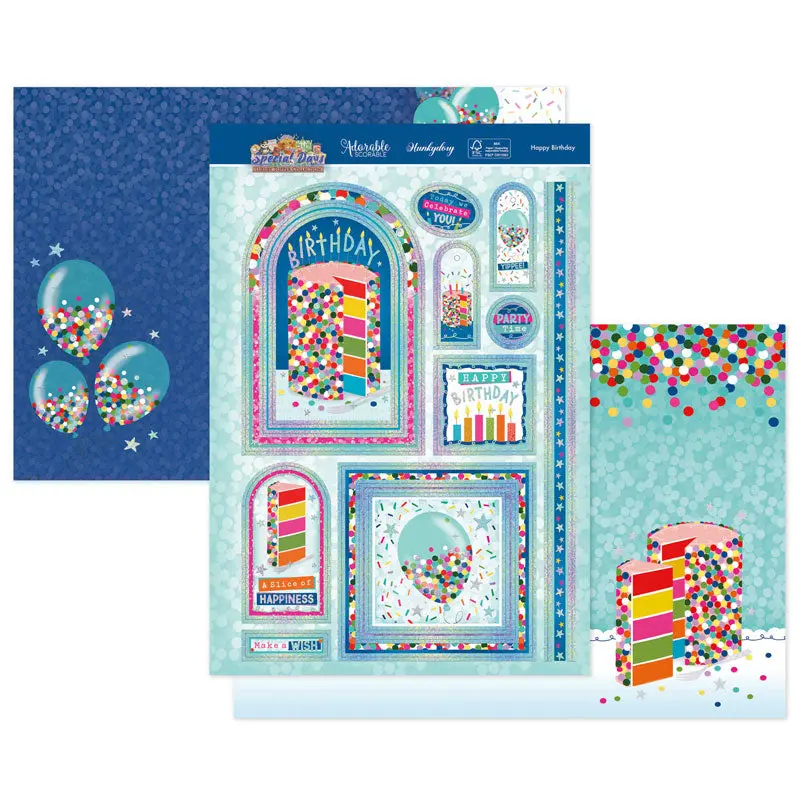 Happy Birthday Luxury Topper Set 1