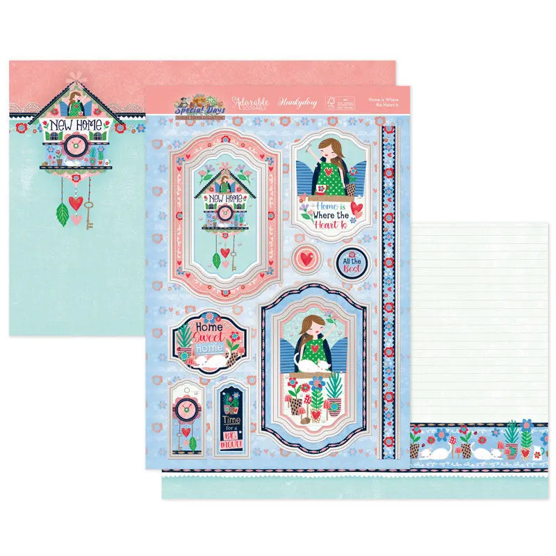Home Is Where The Heart Is Luxury Topper Set 1
