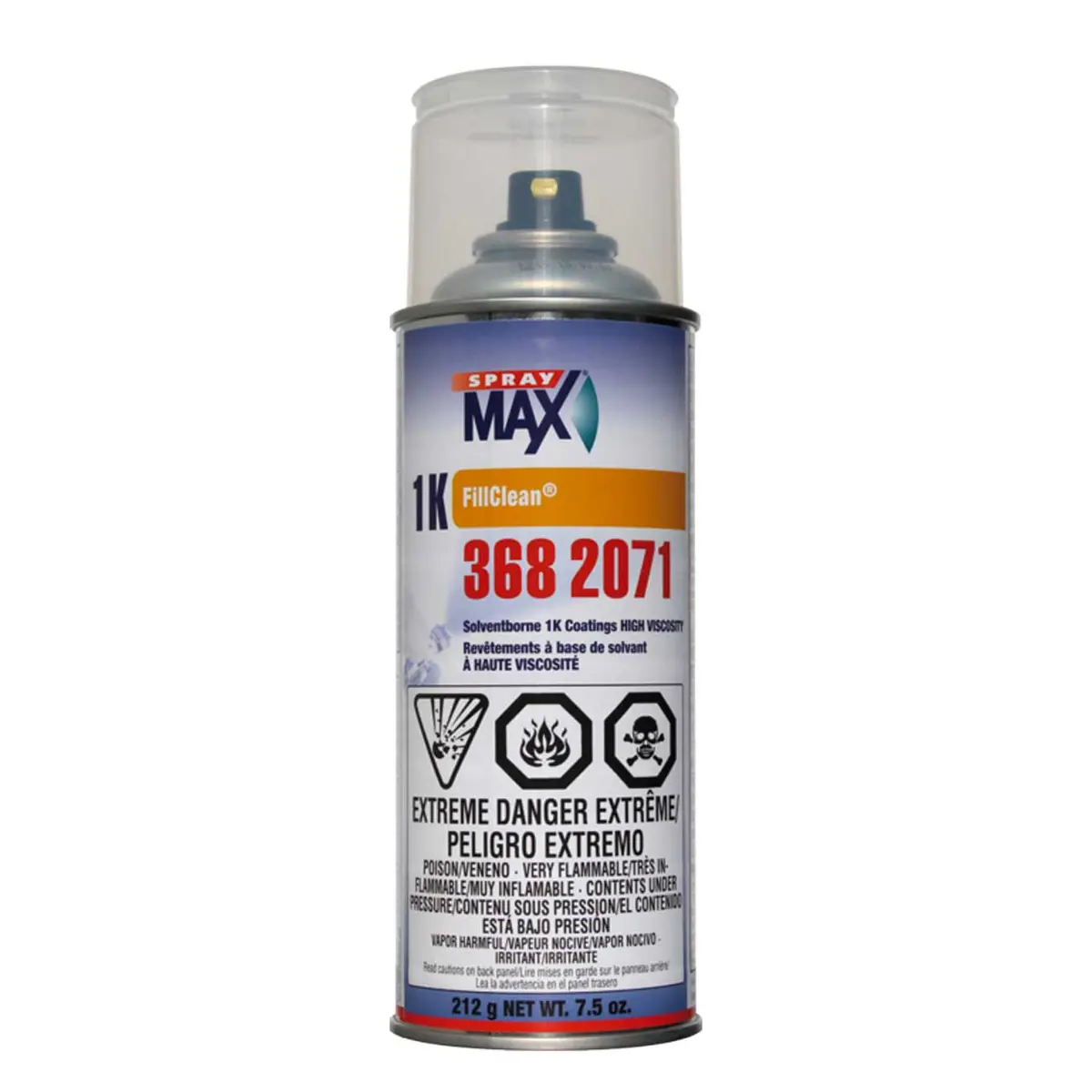 Spraymax 1K Fillclean Refillable Solvent Aerosol Can 1