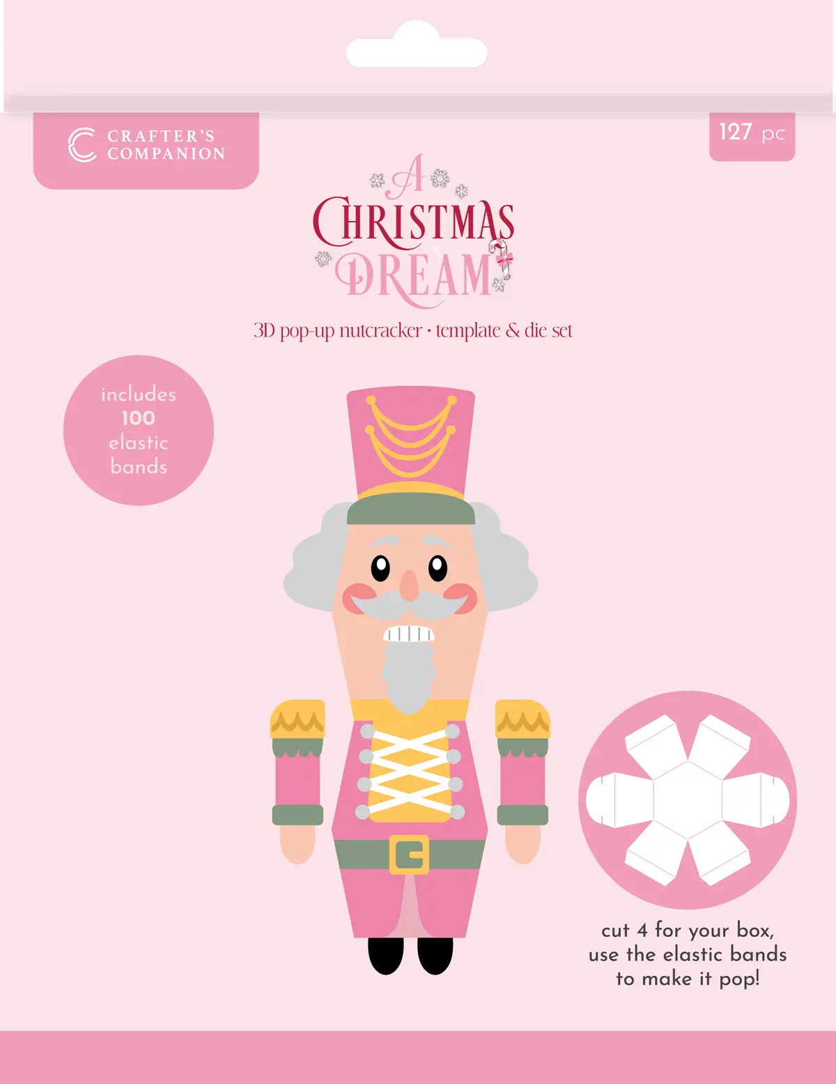 Sara Signature A Christmas Dream Die And Stencil - 3D Pop-Up Nutcracker 1