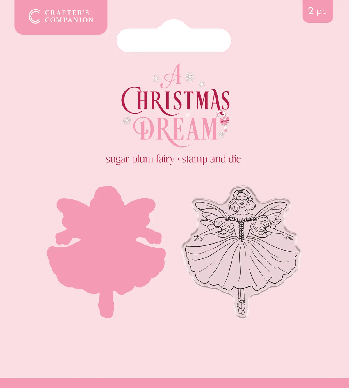 Sara Signature A Christmas Dream Stamp And Die - Sugar Plum Fairy 1
