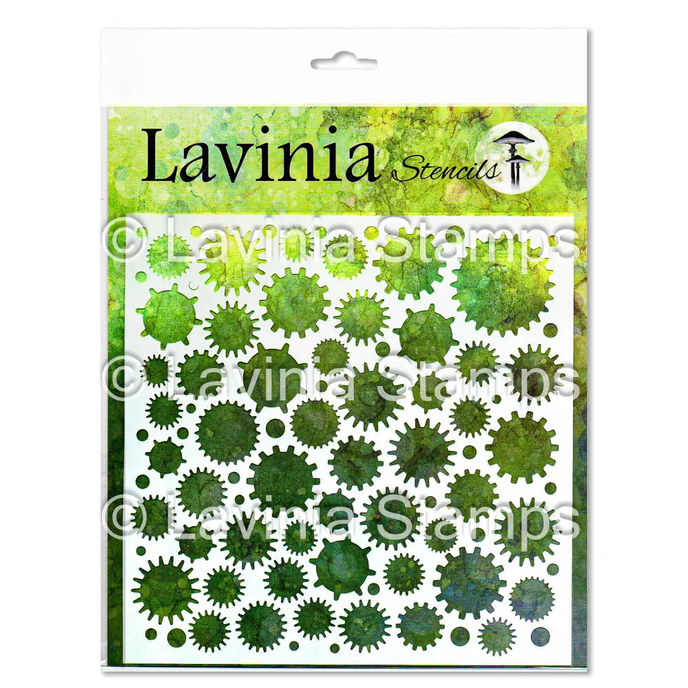 Lavinia Stencil - Cogs 1