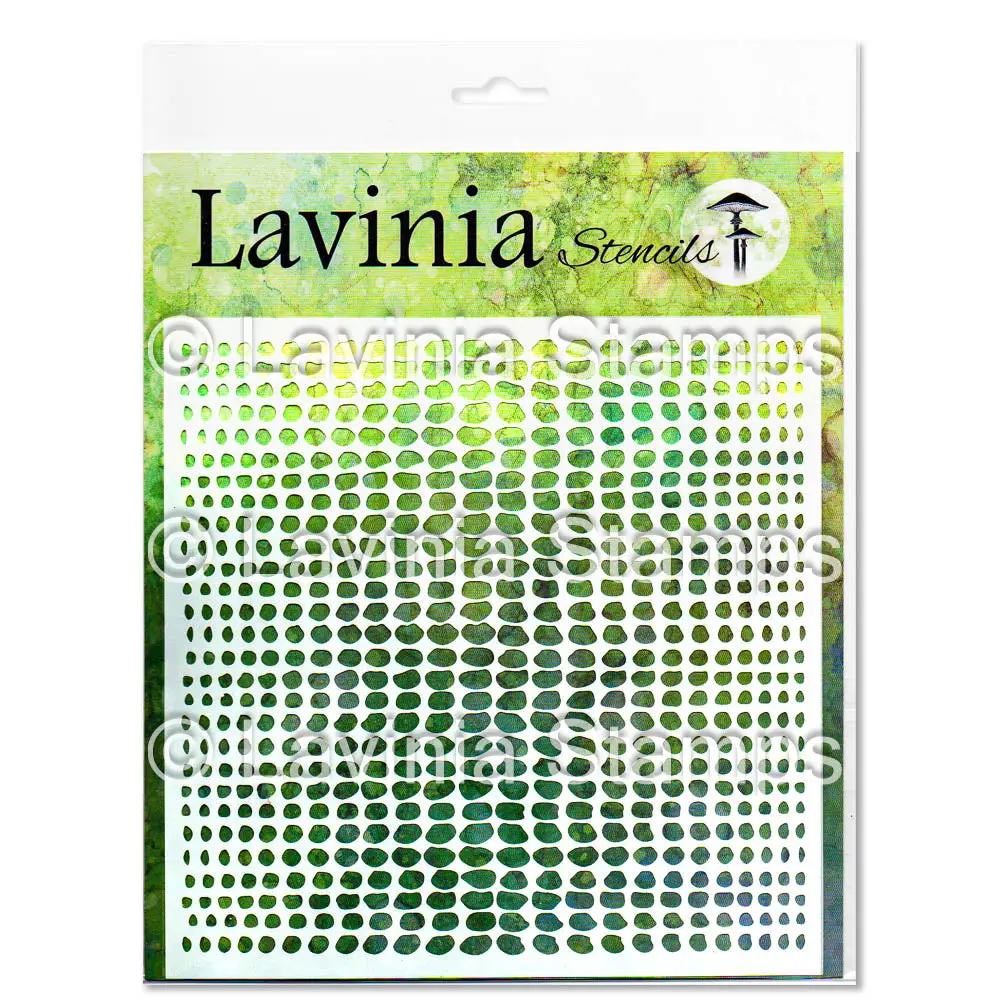 Lavinia Stencil - Cryptic Large 1