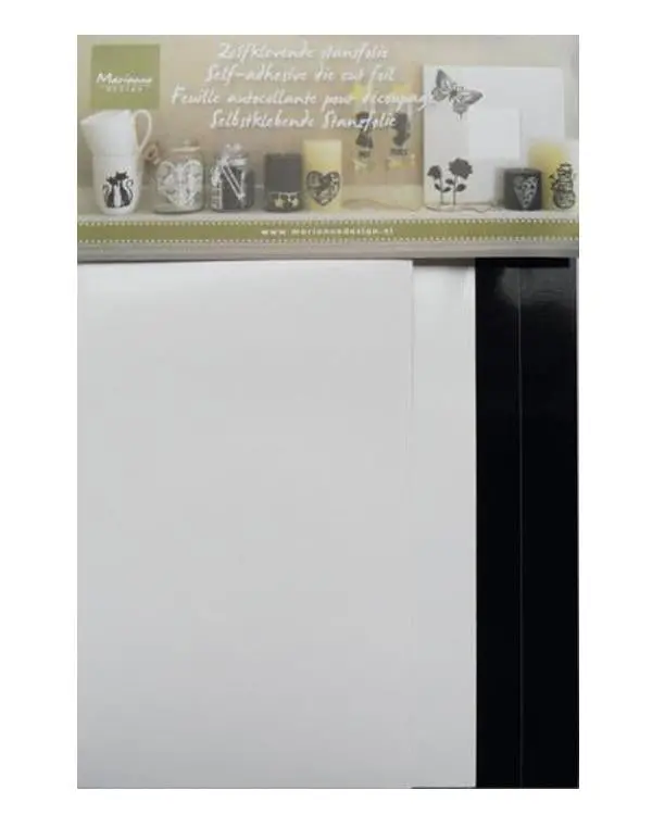 Die-Cut Foil: Black/White (2X2 Designs) 1
