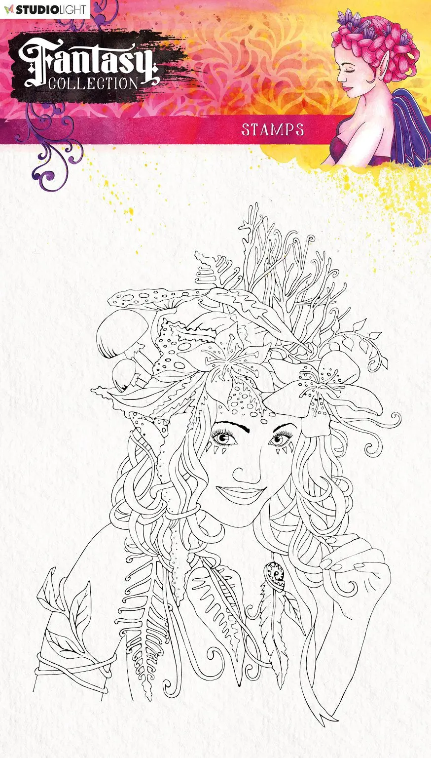 Stamp A5 Fairy, Fantasy Collection 2.0 Nr. 442 1