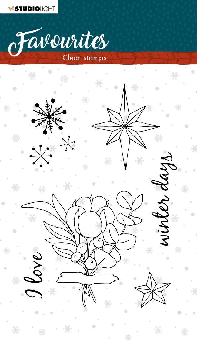 Clear Stamp Winter's Favourites 105X148mm Nr.505 1