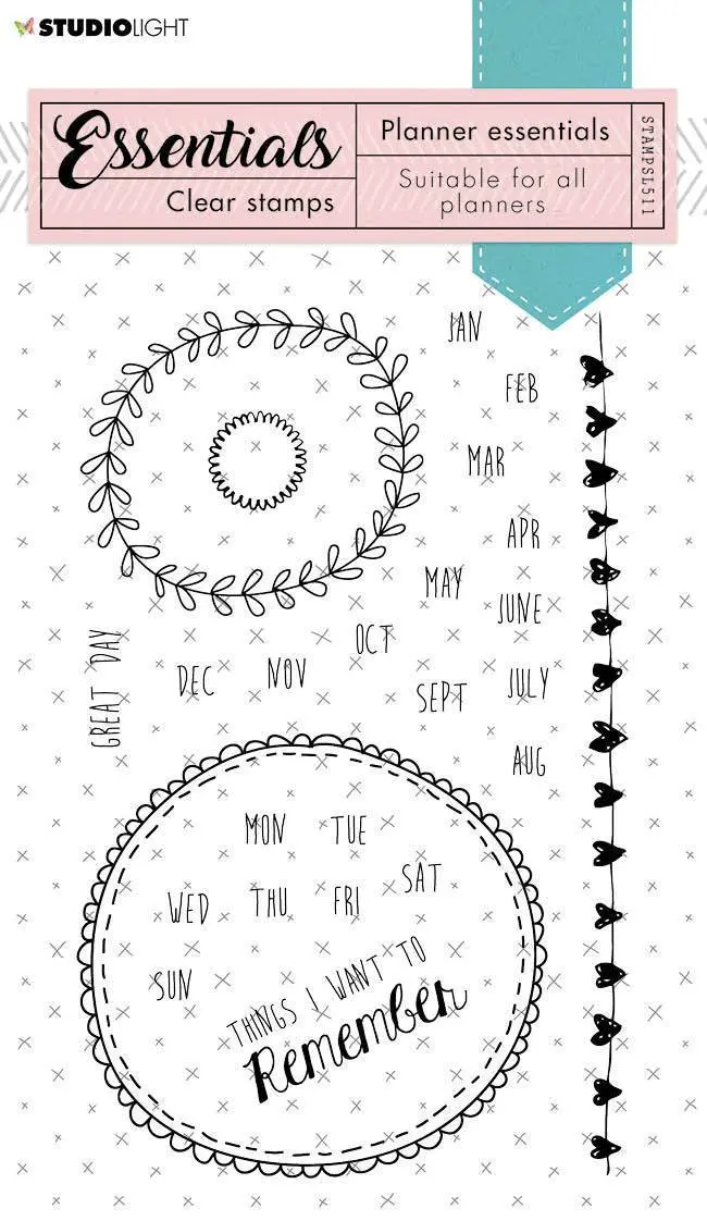 Clear Stamp Planner Essentials Nr.511 1