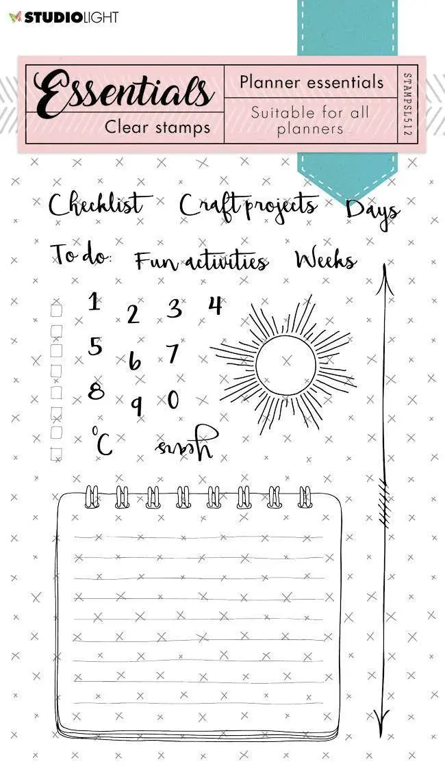 Clear Stamp Planner Essentials Nr.512 1