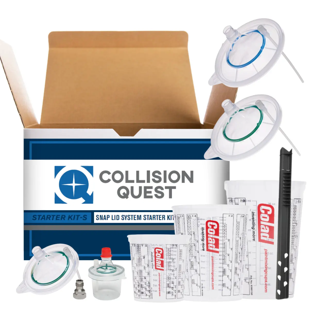 Collision Quest Snap Lid System Starter Kit Powered By Colad- Small (23 Piece) 1