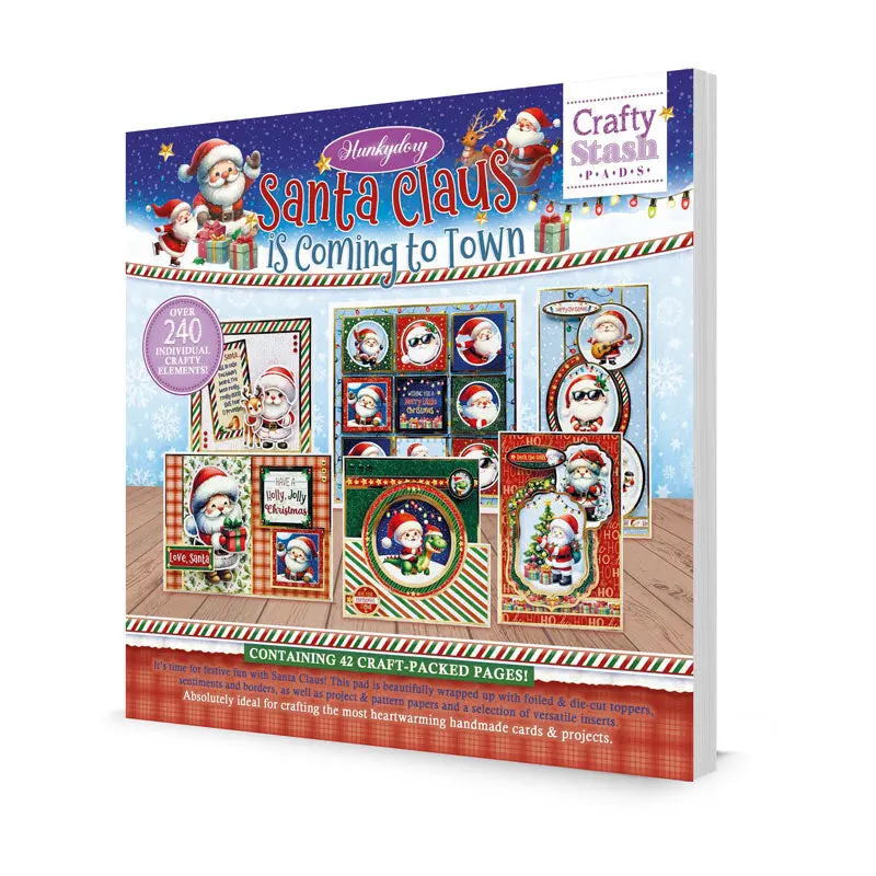 Crafty Stash Pads - Santa Claus Is Coming To Town 1