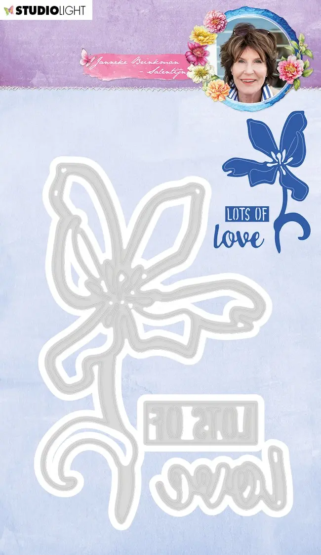 Embossing Die Cut Stencil, Janneke Brinkman Nr.02 1