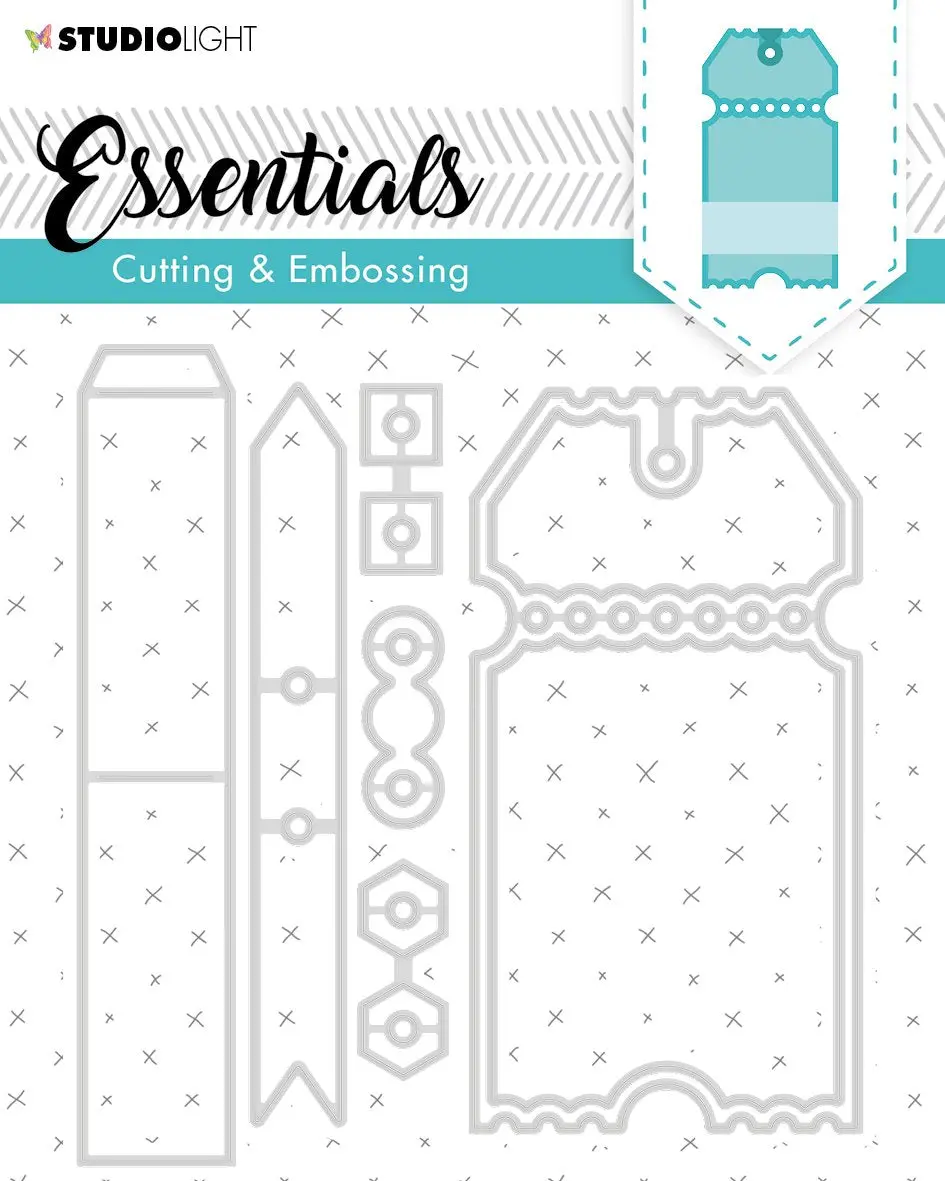 Embossing Die Cut Stencil Essentials Nr.276 1