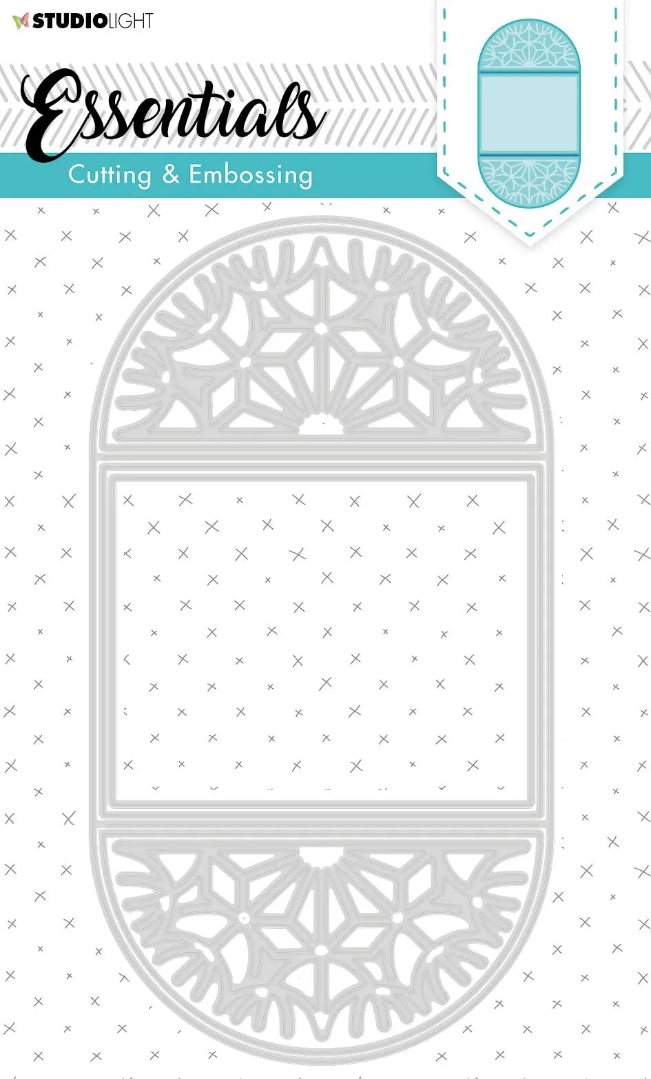 Sl Cutting & Embossing Die Card Shape Essentials 209X114mm Nr.298 1