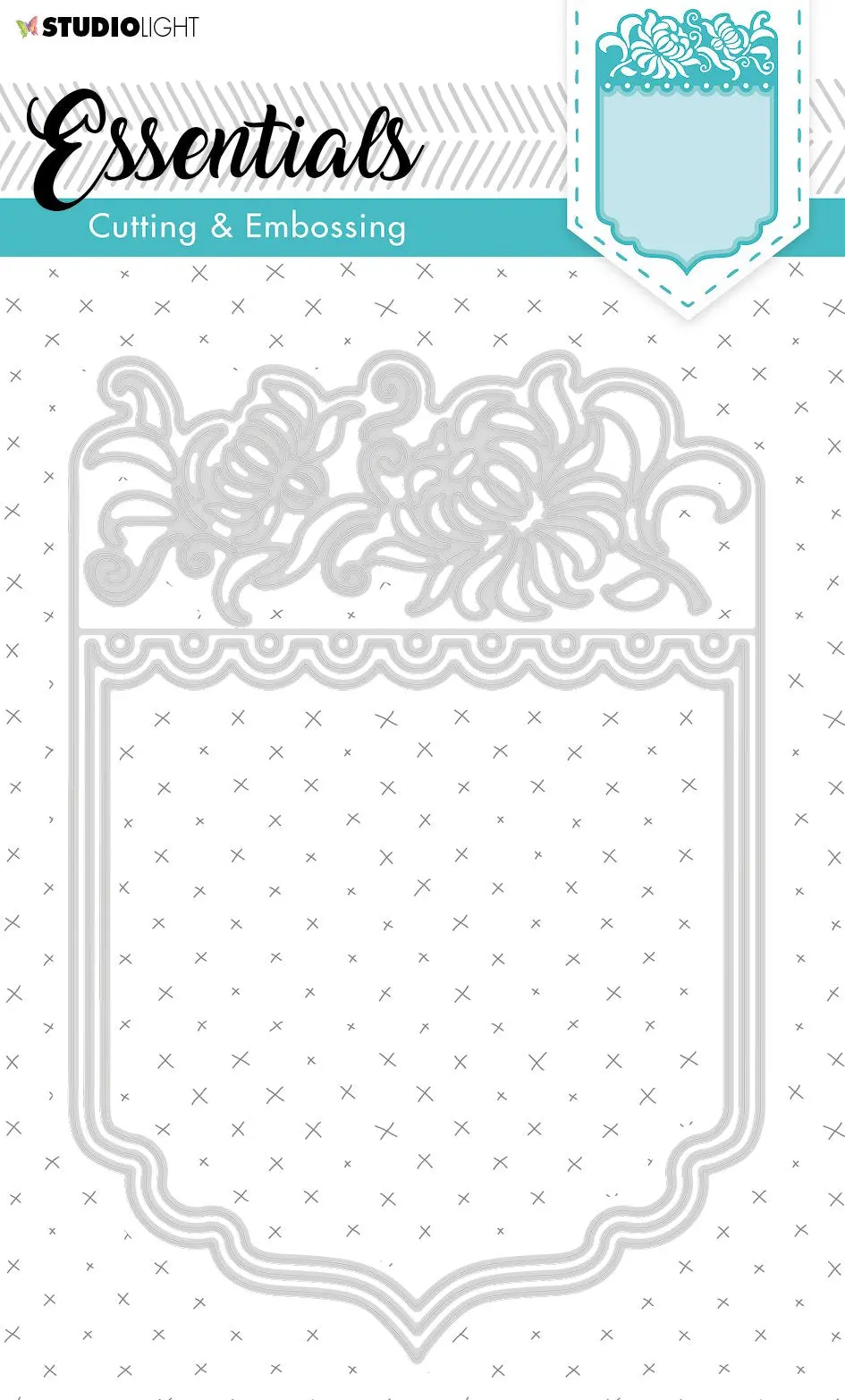 Sl Cutting & Embossing Die Card Shape Essentials 192X132mm Nr.300 1