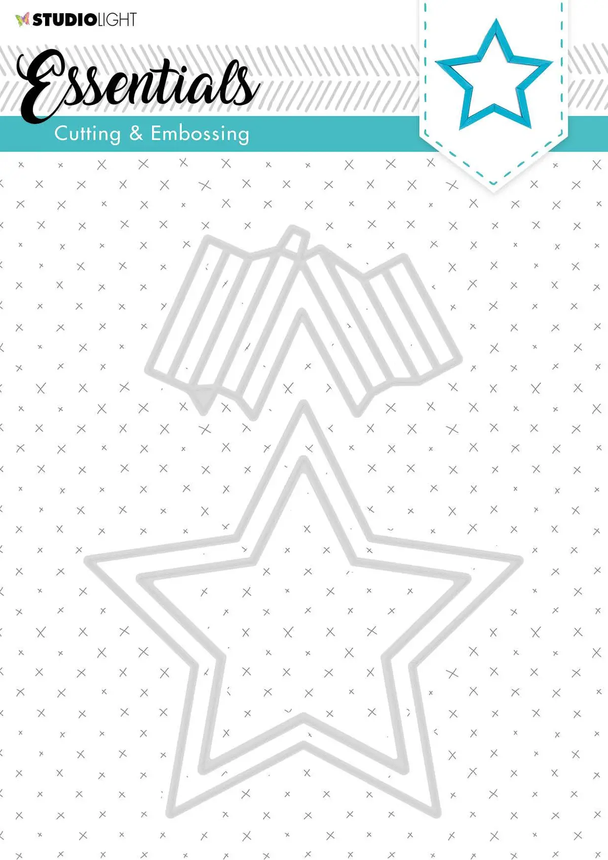 Sl Cutting & Embossing Die Big Frame Box Essentials 152X202mm Nr.303 1
