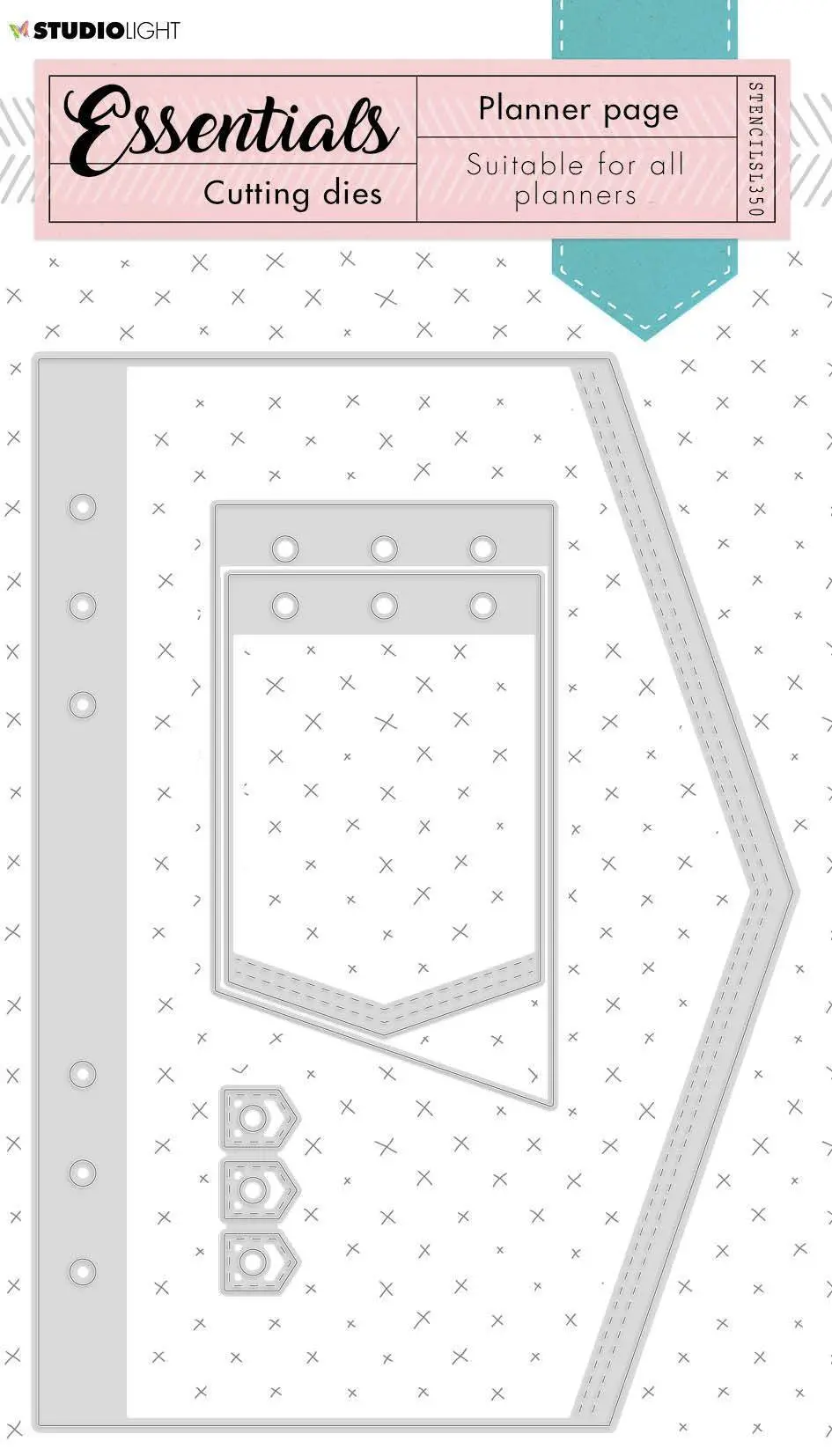 Cutting Die Jeans Planner Essentials Nr.350 1