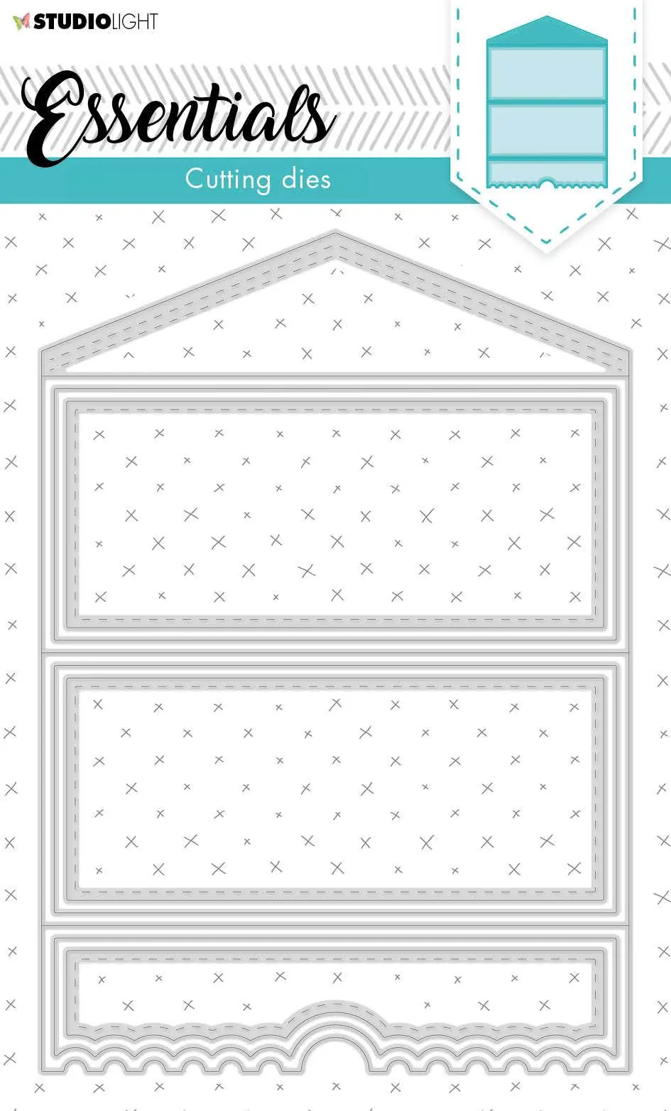 Cutting Die Cardshape Pocket Essentials 142X202mm Nr.396 1