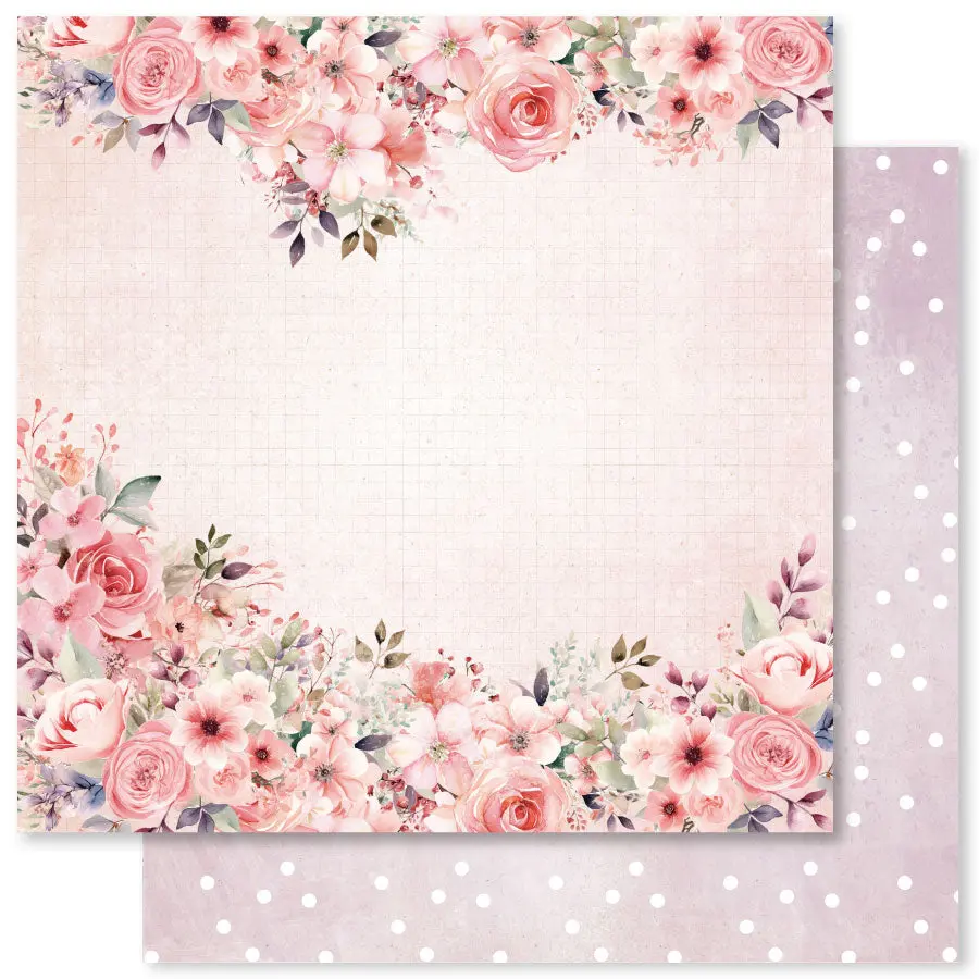 Sweet Valentine Basics A 12 X 12 Paper (12 Pc Bulk Pack) 33345 1