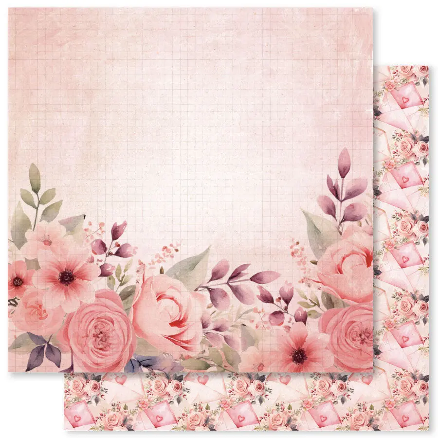 Sweet Valentine D 12 X 12 Paper (12 Pc Bulk Pack) 33330 1