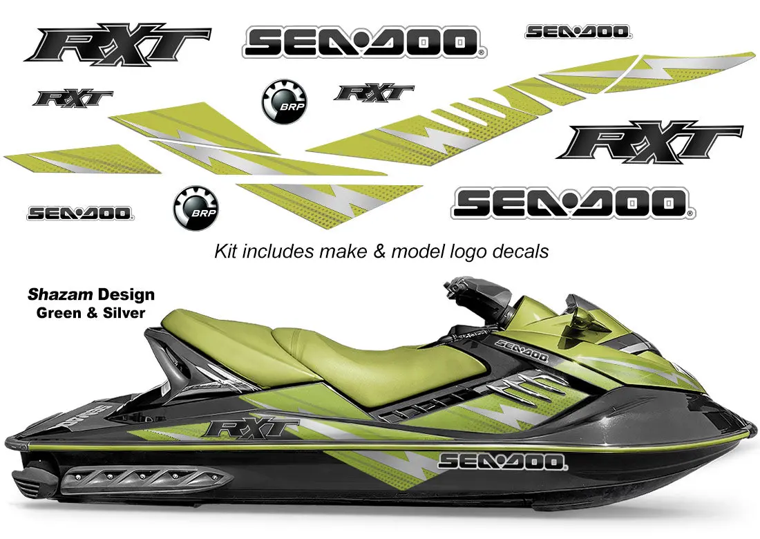 Sea Doo Rxt Accent Graphics (2005-2009) - Shazam 1