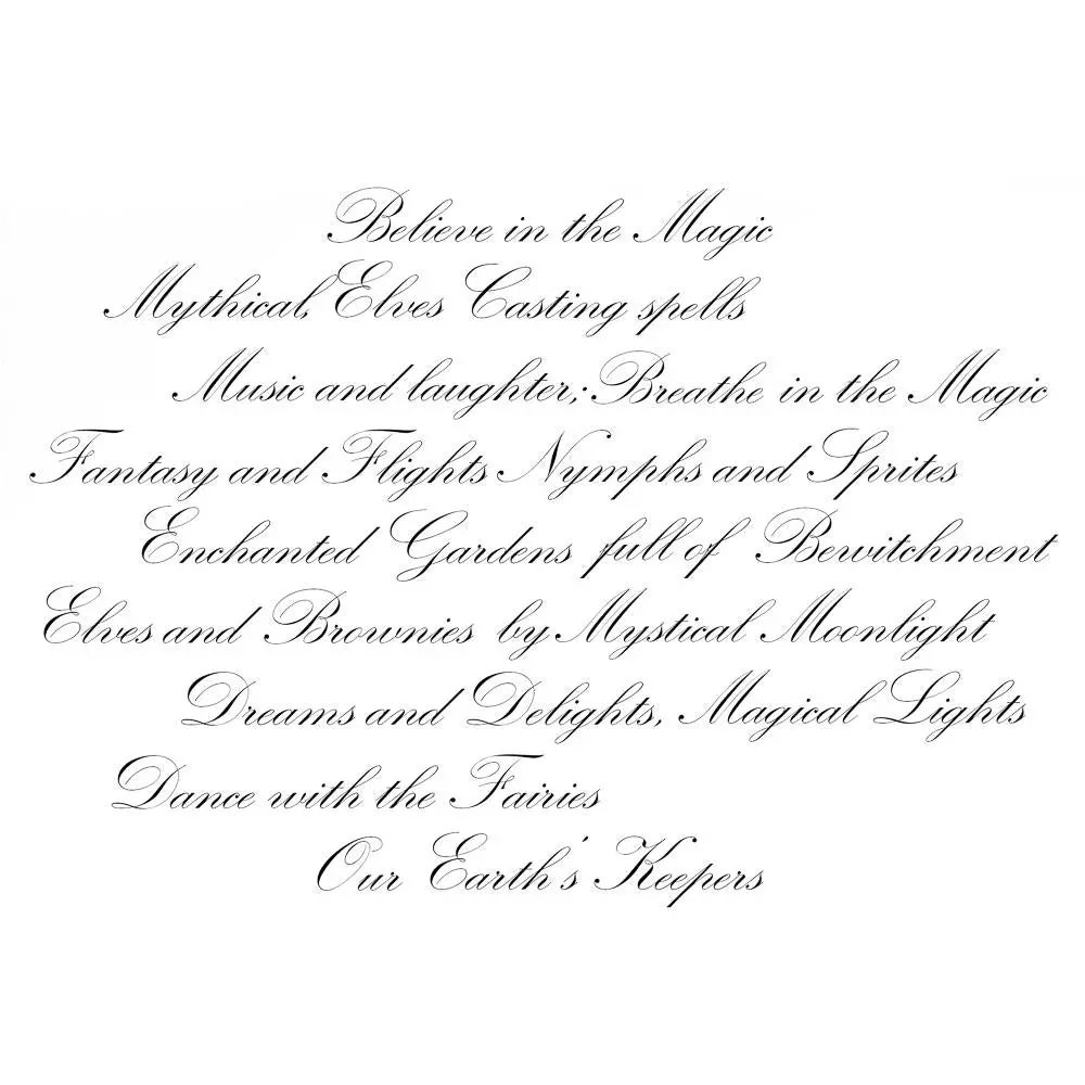 Lavinia Stamps Sacred Spells 1